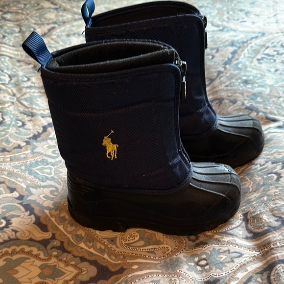 Polo by Ralph Lauren Kids' Navy Snow Boots - Picture 1 of 3